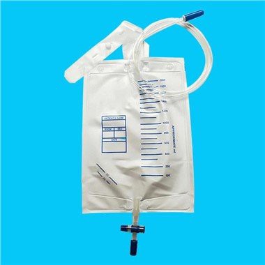 Urinary Drainage Bag with Reflux Valve