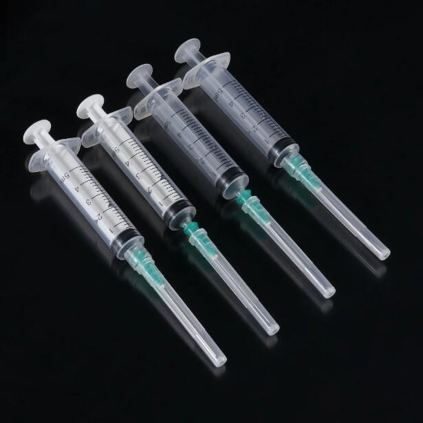 Disposable Injection Syringe With Needle