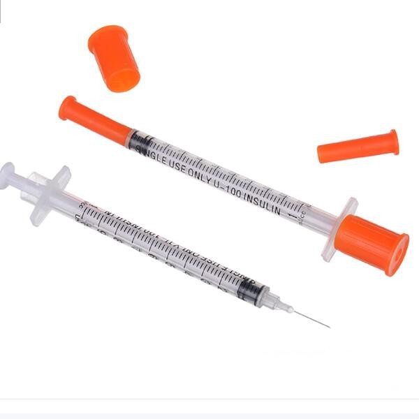Disposable Medical Insulin Syringe
